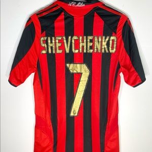 Vintage Adidas AC Milan #7 Shevchenko 05/06 Home